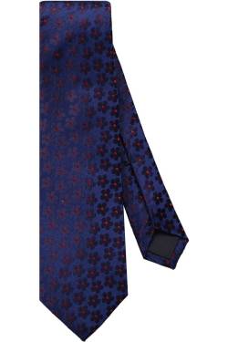 OLYMP SIGNATURE Krawatte blau/rot, Blumen von OLYMP SIGNATURE