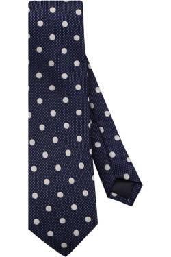 OLYMP SIGNATURE Krawatte blau/weiss, Gepunktet von OLYMP SIGNATURE