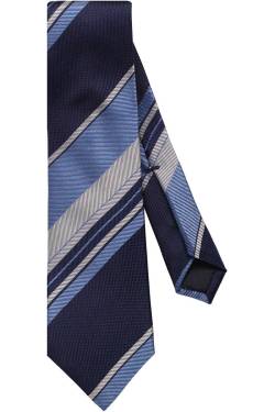 OLYMP SIGNATURE Krawatte blau/weiss, Gestreift von OLYMP SIGNATURE