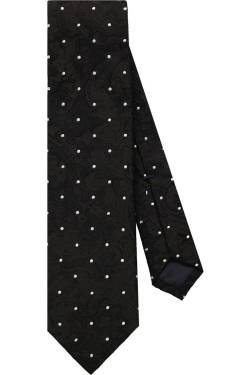 OLYMP SIGNATURE Krawatte schwarz/weiss, Gepunktet von OLYMP SIGNATURE