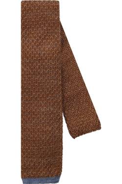 OLYMP SIGNATURE Slim Krawatte bronze, Einfarbig von OLYMP SIGNATURE