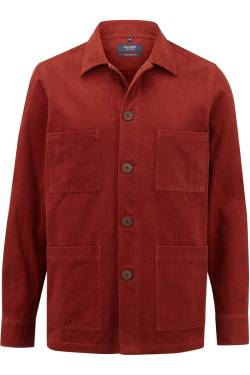 OLYMP SIGNATURE Soft Business Tailored Fit Hemdjacke rot, Einfarbig von OLYMP SIGNATURE