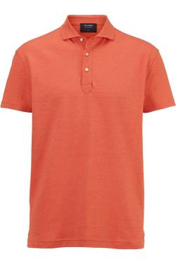 OLYMP SIGNATURE Tailored Fit Poloshirt Kurzarm orange von OLYMP SIGNATURE