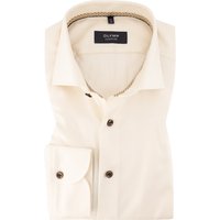 OLYMP Signature Herren Hemd beige Baumwolle von OLYMP Signature