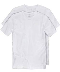 Herren T-Shirt - Doppelpack O-Neck, Wei�,XL von OLYMP