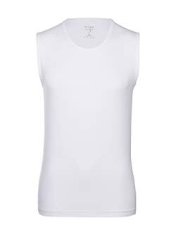 Herren Tanktop "Level 5 Body Fit", weiß, S von OLYMP