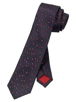 OLYMP 1743/61 Krawatten, rot(dunkelrot), Gr. N von OLYMP