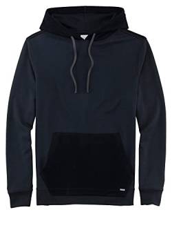 OLYMP Herren Kapuzenpulli Level Five Sweat,Body fit,Marine 18,L von OLYMP