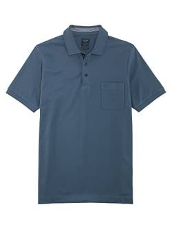 OLYMP Herren Polo Shirt Kurzarm Polo,Männer,Uni,modern fit,nürnbergerblau 17,S von OLYMP