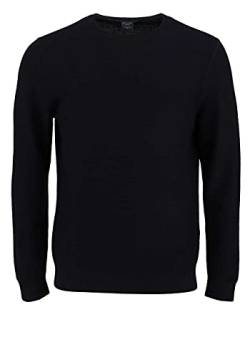 OLYMP Herren Pullover Rundhals Strick,Uni,modern fit,Marine 18,XXL von OLYMP