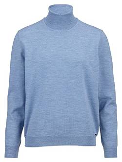 OLYMP Herren Rollkragenpullover Strick,Uni,modern fit,bleu 11,XXL von OLYMP