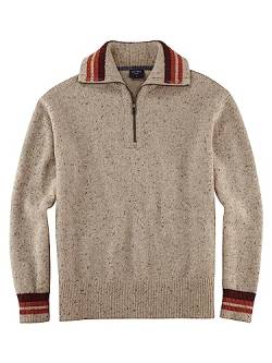 OLYMP Herren Strickpullover Casual Strick,Uni,Regular fit,beige 21,XL von OLYMP