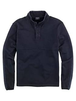 OLYMP Herren Sweatshirt Sweat,Uni,modern fit,Marine 18,XL von OLYMP