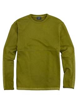 OLYMP Herren Sweatshirt Sweat,Uni,modern fit,lindgrün 46,XL von OLYMP