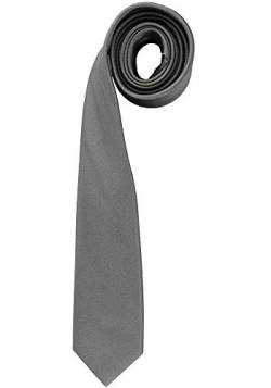 OLYMP Krawatte slim aus reiner Seide mit Nano-Effekt silber von OLYMP