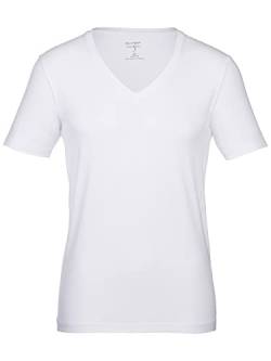 OLYMPHerren T-Shirt Level Five body Fit, Weiß, L von OLYMP