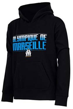 Olympique de Marseille Jungen-T-Shirt, offizielle Kollektion 8 Jahre schwarz von OLYMPIQUE DE MARSEILLE