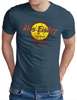 OM3® Mos-Eisley-Cantina-Tatooine T-Shirt | Herren | Best Bar in The Universe Vintage Style | Denim, M von OM3