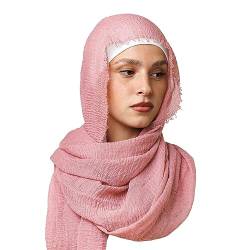 OMAIRA® Daily Crinkle Hijab (Rosa) von OMAIRA