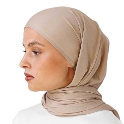 OMAIRA® Premium Hijab Jersey (British Khaki) von OMAIRA