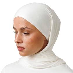 OMAIRA® Premium Hijab Jersey (Elfenbein) von OMAIRA