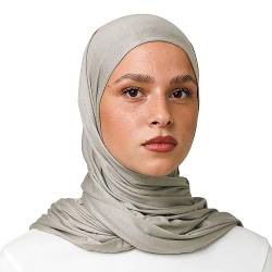 OMAIRA® Premium Hijab Jersey (Khaki) von OMAIRA