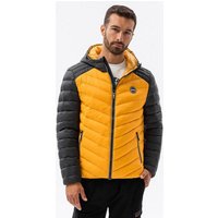 OMBRE Allwetterjacke Herren Stepp-Sportjacke - senf V3 OM-JALP-0119 L von OMBRE