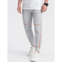 OMBRE Jogginghose Herren Jogginghose mit Kontrastnähten von OMBRE