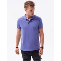 OMBRE Poloshirt Ombre Herren Pique-Strick-Poloshirt - lila V12 S1374 M von OMBRE