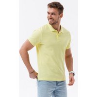 OMBRE Poloshirt Ombre Herren-Pique-Strick-Poloshirt - lindgrün V15 S1374 L von OMBRE