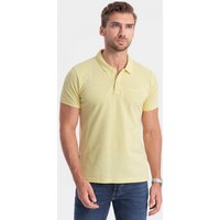 OMBRE Poloshirt Poloshirt aus Piqué-Strick von OMBRE