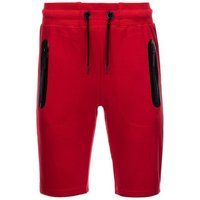 OMBRE Shorts Ombre Herren Sweatshorts - rot V2 W239 von OMBRE