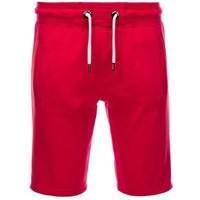 OMBRE Shorts Ombre Kurze Herren-Shorts mit Taschen - rot V7 OM-SRBS-0109 L von OMBRE