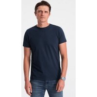 OMBRE T-Shirt Klassisches Herren-T-Shirt aus Baumwolle BASIC von OMBRE