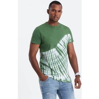 OMBRE T-Shirt TIE DYE Herren-T-Shirt aus Baumwolle von OMBRE