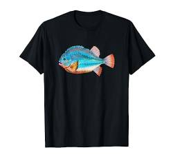 Lustiges, cooles Fischer-Hemd mit blauem Fischmotiv T-Shirt von OMG Fisherman Gifts Fish Fishing Shirts Men Women