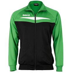 OMKA Optima Herren Trainingsjacke Sportjacke Joggingjacke in der 5x Farben, Hemdgröße:XL, Farbe:Grün von OMKA
