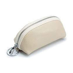 Geldbörse für Damen Mini Schlüsseltasche Damen Haushalt Auto Große Kapazität Leder Multifunktionstasche Kleine Damengeldbörse (Farbe : Milkshake White, Size : 12x6x5cm) von ONDIAN