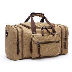 Große Gepäcktasche, modische Freizeit-Reisetasche, Trendige Outdoor-Messenger, tragbare Canvas-Reisetasche von ONDIAN