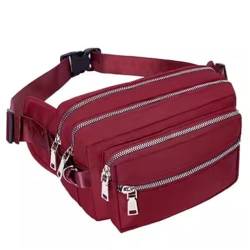 Gürteltasche für Damen Damen-Hüfttasche, mehrlagige Outdoor-Sport-Hüfttaschen (Farbe : Colour 1, Size : 24x10cm) von ONDIAN