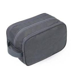 Kulturbeutel Einfache Aufbewahrungstasche for Herren-Toilettenartikel, Reise-Kulturbeutel für Männer, Frauen (Farbe : Grey, Size : 24x14x15cm) von ONDIAN