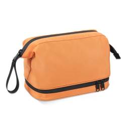 Kulturbeutel Kulturbeutel for Herren, for Reisen, Geschäftsreisen, Nass- und Trockenaufbewahrung für Männer, Frauen (Farbe : Orange, Size : 13x22x17.5cm) von ONDIAN