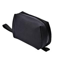 Kulturbeutel Tragbare Kulturtasche for Herren, Make-up-Aufbewahrungstasche for Damen für Männer, Frauen (Farbe : Black, Size : 23x8x13.5cm) von ONDIAN