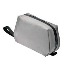 Kulturbeutel Tragbare Kulturtasche for Herren, Make-up-Aufbewahrungstasche for Damen für Männer, Frauen (Farbe : Grey, Size : 23x8x13.5cm) von ONDIAN