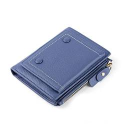 ONDIAN Damen Geldbörse Kleines Portemonnaie for Frauen Kreditkartenetui for Frauen mit RFID-Blockierung Geldbörse Damen Klein (Farbe : F, Size : 14x12x4cm) von ONDIAN
