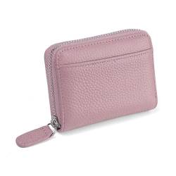 ONDIAN Kreditkartenetui Kartenetui, Kreditkartenetui, Organizer, Kartenetui, Brieftasche, Kartenetui, Bank für Frauen Männer (Farbe : Rosa, Size : 11x3.5x8.5cm) von ONDIAN