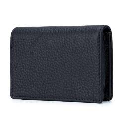 ONDIAN Kreditkartenetui Visitenkartenetui. Lässiges Kartenetui for Damen und Herren für Frauen Männer (Farbe : Black, Size : 8x2.5x10.5cm) von ONDIAN