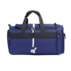 Sporttasche Sports Gym Weekender -Tasche mit Schuhfachfahrten Reisetasche Reisetasche (Farbe : Blau, Size : S) von ONDIAN