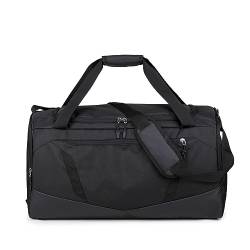 Sporttasche Unisex Outdoor Handtasche Oxford Stofftasche Reisetasche (Farbe : Black, Size : 60x28x30cm) von ONDIAN