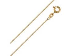 Goldkette ONE ELEMENT "Halskette aus 585 Gelbgold Ø 1,1 mm" Halsketten Gr. 42, Gelbgold 585, goldfarben (gold) Damen Goldketten von ONE ELEMENT